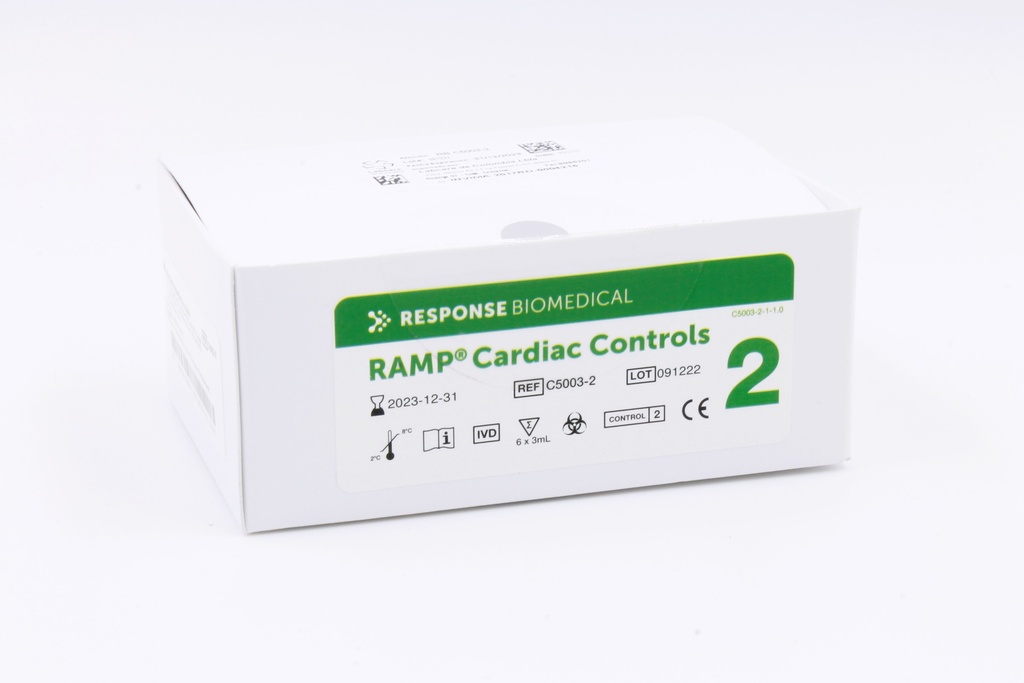 Control Cardiaco Líquido Ramp® Nivel 2. Response Biomedical (Canada ...